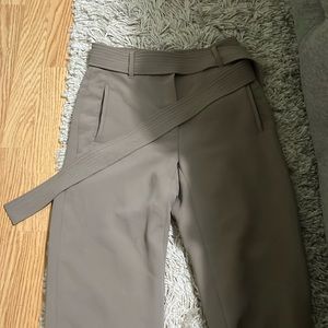 Aritzia Wilfred tie front pants size 2